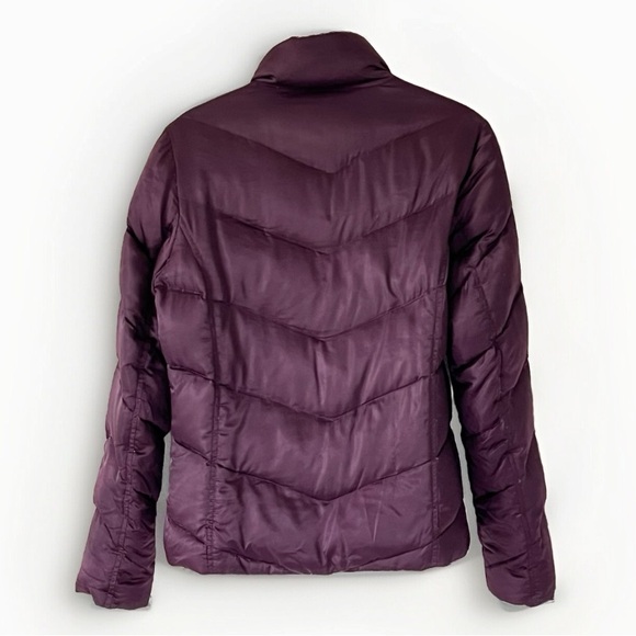 Eddie Bauer Goose Down Women's Puffer Jacket Dark Purple Size X-Small - Picture 6 of 15